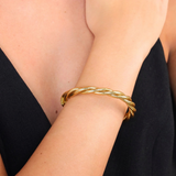 BuDhaGirl ‘Aura’ All Weather Bangle, Single