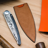DEEJO 37g Leather Sheath, Natural