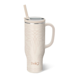 SWIG "Saddle Stitch Cream” 30oz Mega Mug