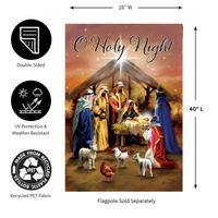 ‘Holy Nativity’ Decorative Flag