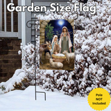 ‘Away in the Manger’ Decorative Flag