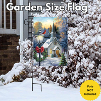 ‘Come All Ye Faithful’ Decorative Flag