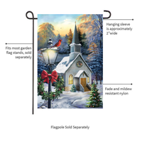 ‘Come All Ye Faithful’ Decorative Flag