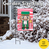 ‘Pink Nutcracker’ Decorative Flag