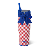 SWIG Leakproof To-Go 30oz Tumbler, ‘Patriotic Picnic’