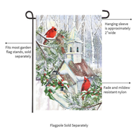 ‘Cardinal Church’ Decorative Flag