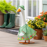 Giddy’s Porch Goose Outfit, Mint Garden