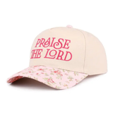 ‘Praise The Lord’ 2-Toned Cotton Hat, Assorted Colors