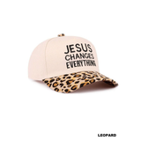 ‘Jesus Changes Everything’ 2-Toned Cotton Hat, Assorted Colors