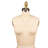 Sorrelli Cushion Cut Pendant Necklace in Icicle