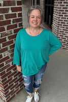 Dear Scarlett Round Neck Top, Assorted Colors
