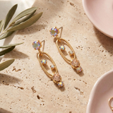 SORRELLI Greer Studded Dangle Earrings, Chia Latte