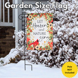 ‘Let Heaven and Nature Sing’ Decorative Flag