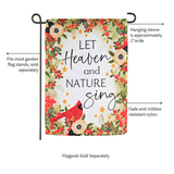 ‘Let Heaven and Nature Sing’ Decorative Flag