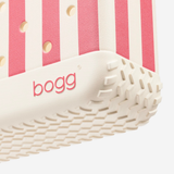 Bitty Bogg Bag - Capri Coral Stripe Tonal