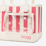 Bitty Bogg Bag - Capri Coral Stripe Tonal