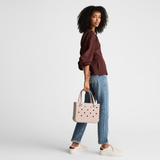 Bitty Bogg Bag - Capri Coral Stripe Tonal
