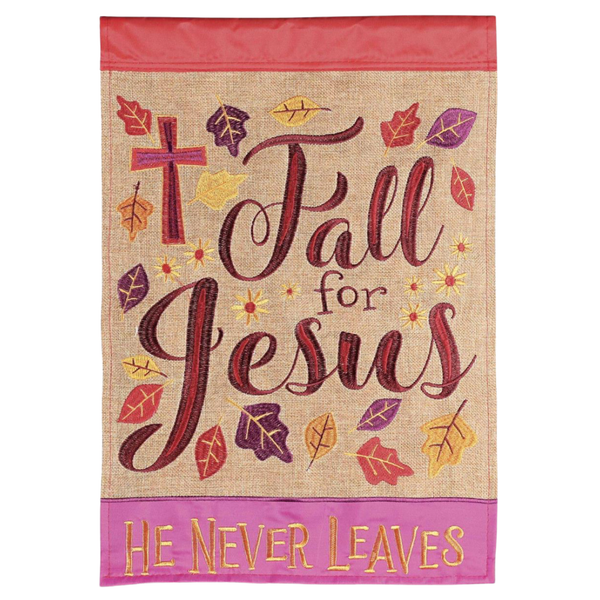 ‘Fall for Jesus’ Decorative Flag