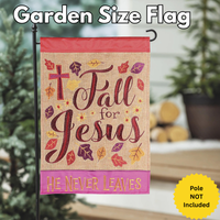 ‘Fall for Jesus’ Decorative Flag