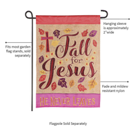 ‘Fall for Jesus’ Decorative Flag