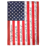 ‘I Pledge Allegiance’ Decorative Flag