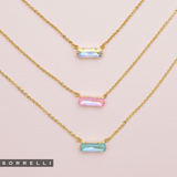 Sorrelli Bindi Pendant Necklace in Crystal Aurora Borealis