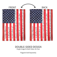 ‘I Pledge Allegiance’ Decorative Flag