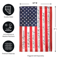 ‘I Pledge Allegiance’ Decorative Flag