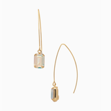Sorrelli Bobbi Threader Dangle Earrings in Crystal Aurora Borealis