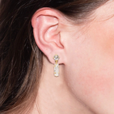 SORRELLI Bindi Studded Dangle Earrings in Crystal