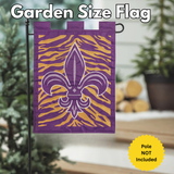 ‘Fleur-De-Lis Tiger’ Decorative Flag