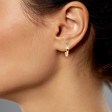 SORRELLI Mini Studded Hoop Earrings, Confetti