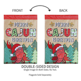 ‘Crawfish Merry Christmas’ Decorative Flag
