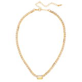 Sorrelli Eryn Pendant Necklace in Crystal Aurora Borealis