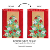 ‘Magnolia Christmas Tree’ Decorative Flag