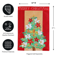 ‘Magnolia Christmas Tree’ Decorative Flag