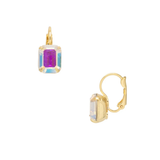 Sorrelli Octavia Dangle Earrings in Crystal Aurora Borealis
