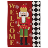 ‘Welcome Nutcracker’ Decorative Flag