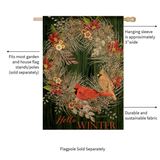‘Hello Winter’ Decorative Flag