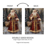 ‘Victorian Santa’ Decorative Flag