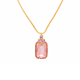 SORRELLI Viretta Embellished Pendant Necklace in Panama Rose