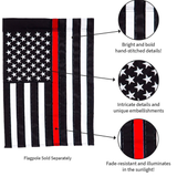 ‘Thin Red Line’ Decorative Flag