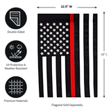 ‘Thin Red Line’ Decorative Flag