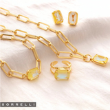 SORRELLI Nia Tennis Bracelet in Light Topaz Delite