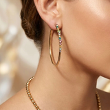 Sorrelli Hoopla Hoop Earrings in Candy Pop