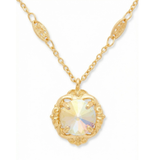 Sorrelli Lori Pendant Necklace in Light Rose AB