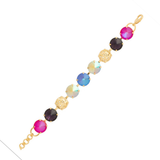 SORRELLI Clementine Tennis Bracelet in Red Velvet