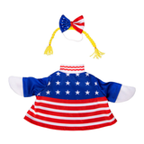 Giddy’s Porch Goose Outfit, Patriotic Dress