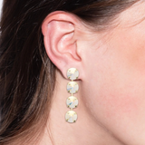 SORRELLI Mara Statement Earrings, Crystal Aurora Borealis