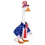 Giddy’s Porch Goose Outfit, Patriotic Suit